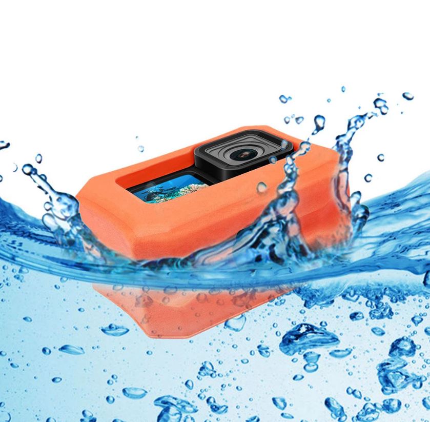 No1accessory Floaty Case Orange Float Compatible With Gopro Hero 9 Black 